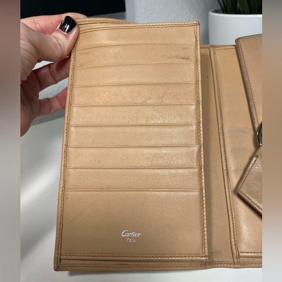 Cartier Tan Leather Wallet - Picture 11 of 16